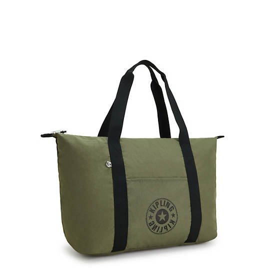 Torby Tote Kipling Art Medium Lite Oliwkowe | PL 1445OK